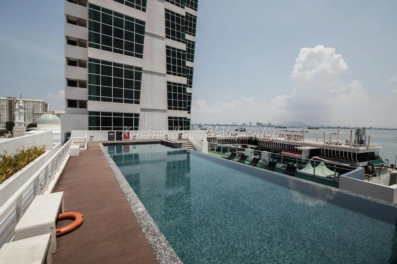 Lägenhetshotell Xandra'S Maritime Suite George Town Malaysia